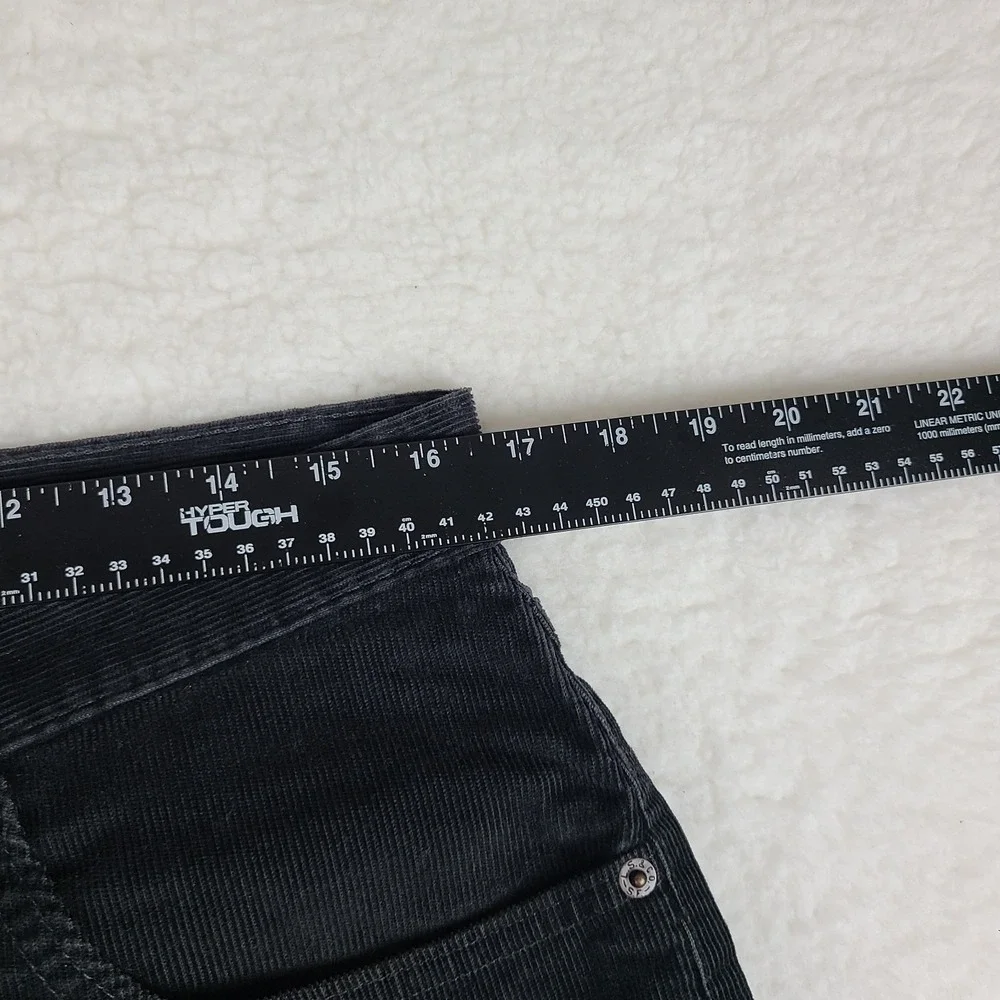 Levi's‎ 505 Pants Mens 32x30 Dark Gray Straight Fit Corduroy Chino Khakis